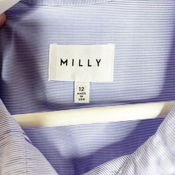 MILLY Striped Romper  - Picture 4 of 9